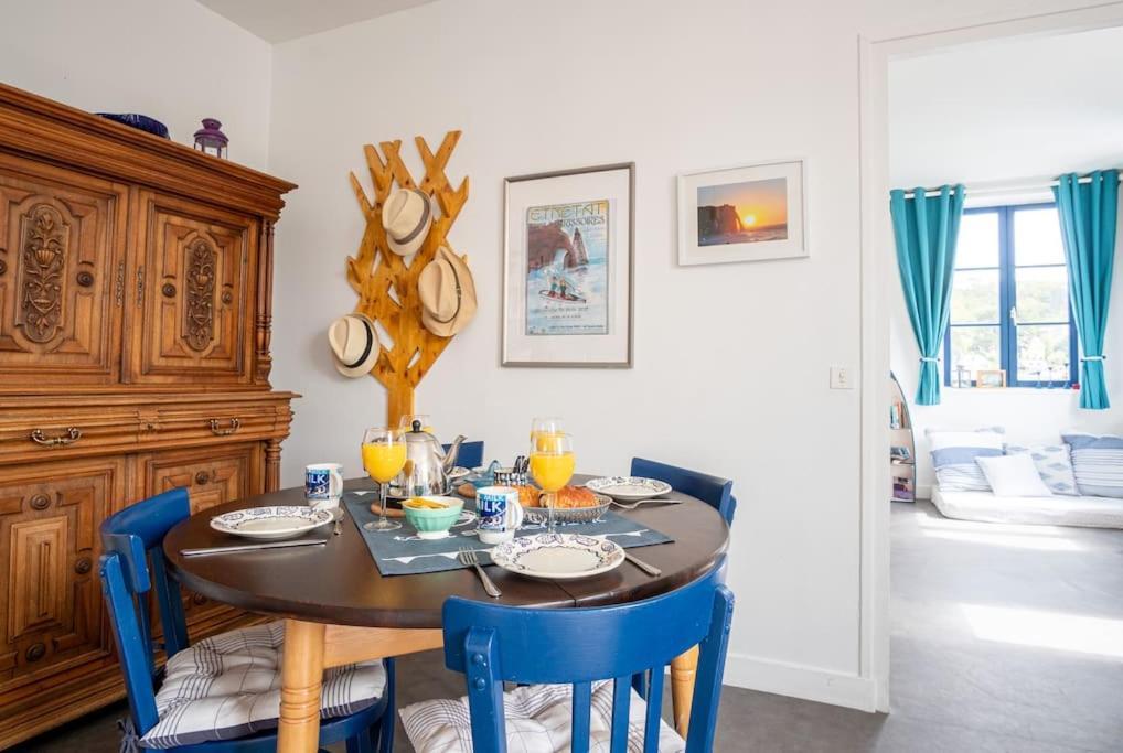 Appart' Confort Les Maoves Parking Prive Etretat Bagian luar foto